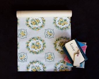 Vintage Wallpaper Roll - Vintage Wall Paper