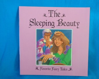 vintage 1993 The Sleeping Beauty Favorite Fairy Tales book adapted by Jane Jerrard