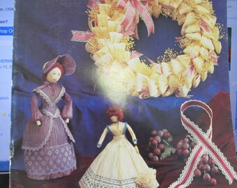 Crafts how to booklet "Creative Cornshuckery" How to booklet pages used
