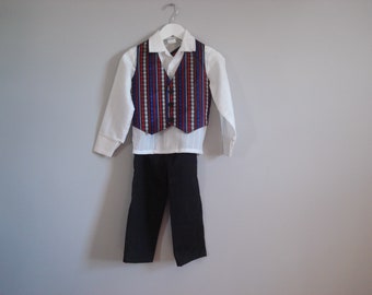 Vintage boys formal outfit - 4 pieces - 3-4 years