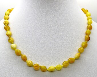 Natural Genuine Baltic Amber Baby Teething Necklace Honey Color