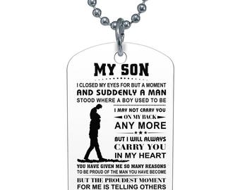 To My Son - I Closed My Eyes But For A Moment - Love Dad