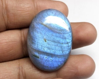 50% Discount 40x29x8 mm Big Labradorite Cabochon Stone / Rare labradorite stone / oval labradorite cabs
