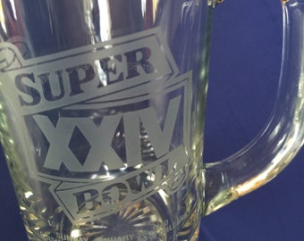Super Bowl 24 New Orleans 1990 mug