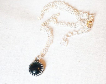 Handmade Necklace Black Onyx Necklace Black Onyx Pendant Black Pendant Necklace Black Gemstone Necklace Black Necklace Black Onyx Jewelry