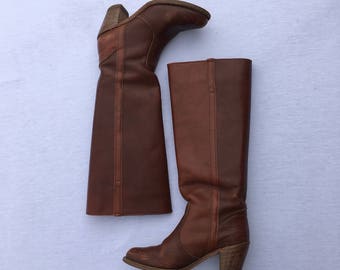 70s Vintage Dex Riding Boots