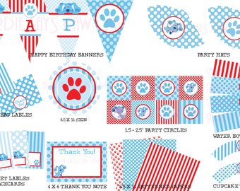 Blues Clues Birthday Party Pack -- Printable Custom DIY - Printable set