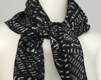 Bold 1950's Abstract Scarf