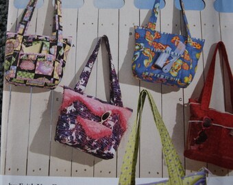 Simplicity 3822 Crafty Bags by Faith Van Zanten (uncut)