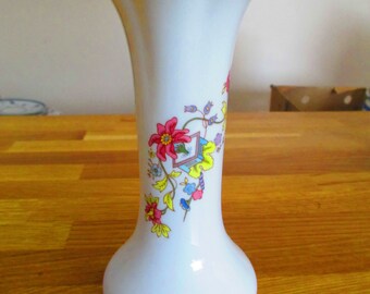 crown staffordshire bone china vase ref 3