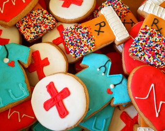 Nurse cookies! (12 cookies)