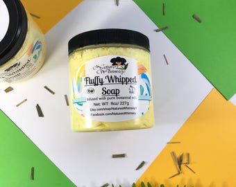 Whipped Fluffy Soap, Lemon Drop soap, Lemongrass, Whip soap, Citrus Soap, Fluff soap, Fluffy whipped soap, summertime, clean scented, Easter