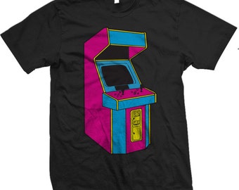 Stand Up, Old School Arcade Game (CMYK)