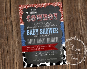 A Little Cowboy Baby Shower