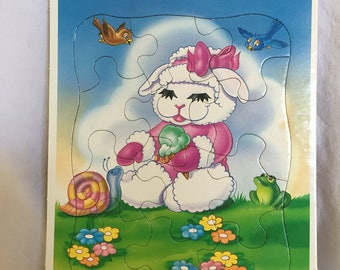 Baby Lamb Chop & Friends Frame Tray Puzzle!