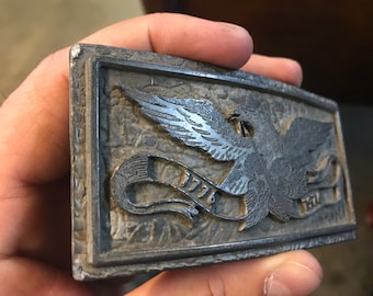 1976 Eagle Blet Buckle . Eagle belt buckle . 1776 1976 eagle buckle