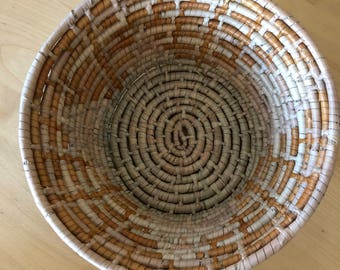 Vintage coil basket
