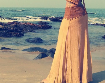 Valhalla, <>> Earthy Bohemian skirt long skirt