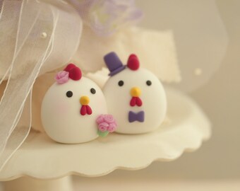 chicken, Rooster cake topper, wedding cake topper