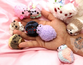 MINI Cuteness Spider animal art doll creature plushies