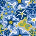 Jane Sassaman Free Spirit "Wild Child" Petunia Blue