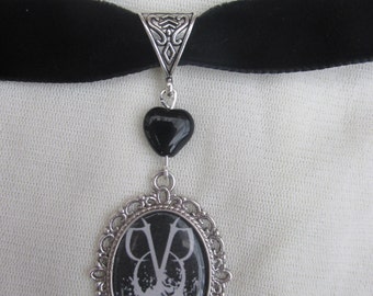 black Veil Brides Logo Choker