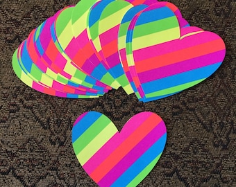 Paper Rainbow Shapes