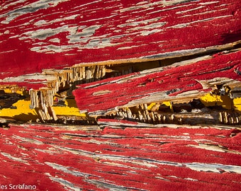Route 66, Giclee Print, Abstract Art, Deserted Place, Route 66, Color Photo, Peeling Paint, Fine Art, Professional Photo, Urban Decay, Urbex