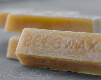 100% Pure & Natural Beeswax Bars