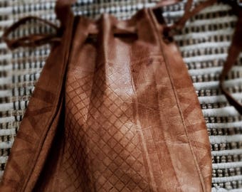 Vintage genuine leather bag | Shoulder bag | Handmade bag