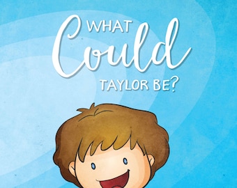 ¿Qué podría ser? Libro personalizado para niño niños - diseño de los personajes y personalizar el texto