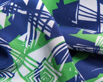 SILK SCARF St. Brigid's Cross (NAVY)