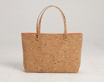 Cork Bag, Cork Bucket Bag, Cork Beach Bag, Casual Tote Bag, Cork Summer bag, Hobo Tote, Cork Tote Bag, Summer Bag, Weekend Bag, Mothers Day