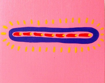 original painting / So Into It Yet Out There / 4480 / simply put and understatedly so