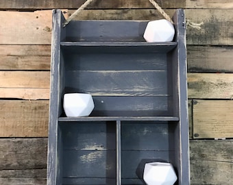 Reclaimed Wood Shelf / Floating Shelf / Wood Shelf / Industrial Shelf / Rustic Shelf / Rustic Wall Shelf / Rustic Storage