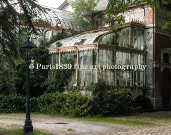 Urban Decay Print, Abandoned Greenhouse, Urbex Photography, Urban Decay Art, Abandoned Building Prints, Urban Decay Poster, Printable Photo