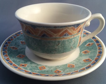 Churchill Kabul Breakfast Cup and Saucer