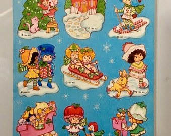 Vintage Strawberry Shortcake Stickers