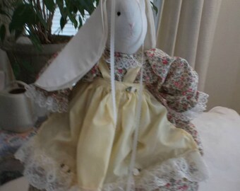 Handmade Stuffed Bunny Rabbit