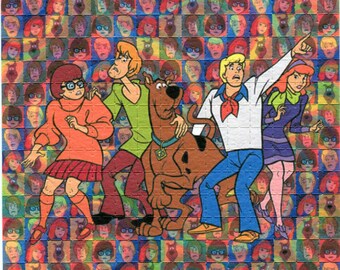 Psychedelic Blotter Art Print perforated sheet 225 hits Acid Free paper