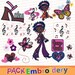teen cutie diva 15 embroidery designs sewing signs brother emb hus jef pes dst with resizer-converter software included