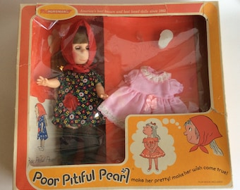 Vintage Doll, Poor Pitiful Pearl, Horsman, Boxed Set