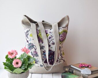 Canvas tote bag, Tote bag canvas, Shopping bag, tote bag, farmer's market bag, canvas tote, sac cabas, linen bag, sac, tote bag with pocket