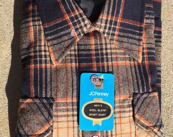 Deadstock JCPenney wool shirt