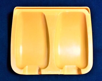 Tupperware Yellow Gold Spoon Rest