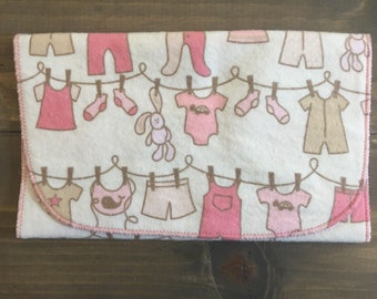 DEAL of the WEEK - flannel burp cloth