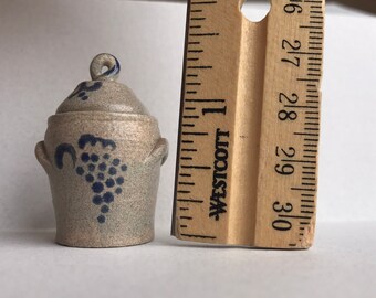 1" or 1/12 Scale Miniature Stoneware Crock