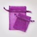 Younique Special, 20 6x9 and 50 4x6, Organza Bags, Purple