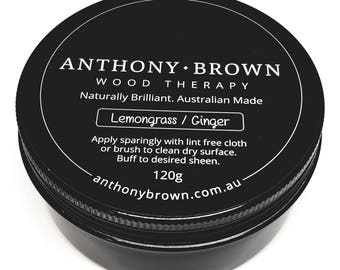 Anthony Brown - Beeswax Furniture Polish Therapy Lemongrass/Ginger