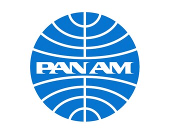 Pan Am Airlines Logo Fridge Magnet (LM14107)